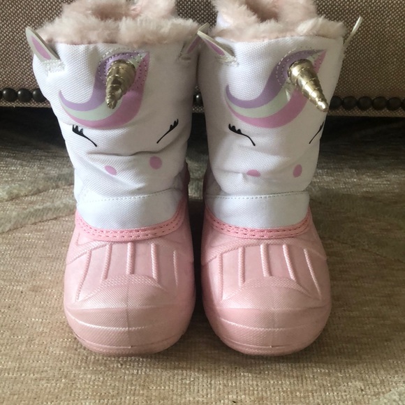 Cat & Jack Other - Thermolite Unicorn Boots